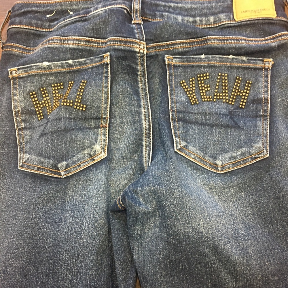 American Eagle Outfitters Studded Jeggings